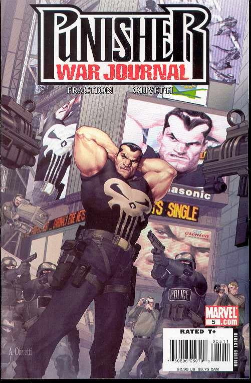 PUNISHER WAR JOURNAL #5 2007 Punisher MARVEL COMICS