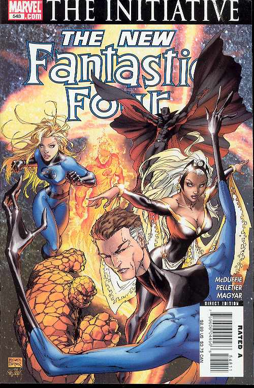 FANTASTIC FOUR #548 2007 Fantastic Four MARVEL COMICS