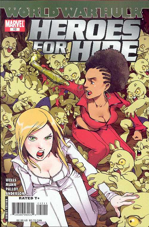 HEROES FOR HIRE #12 2007 Heroes for Hire MARVEL COMICS