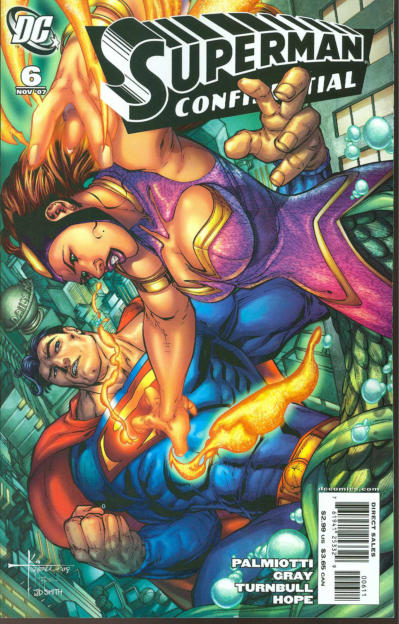 SUPERMAN CONFIDENTIAL #6 2007