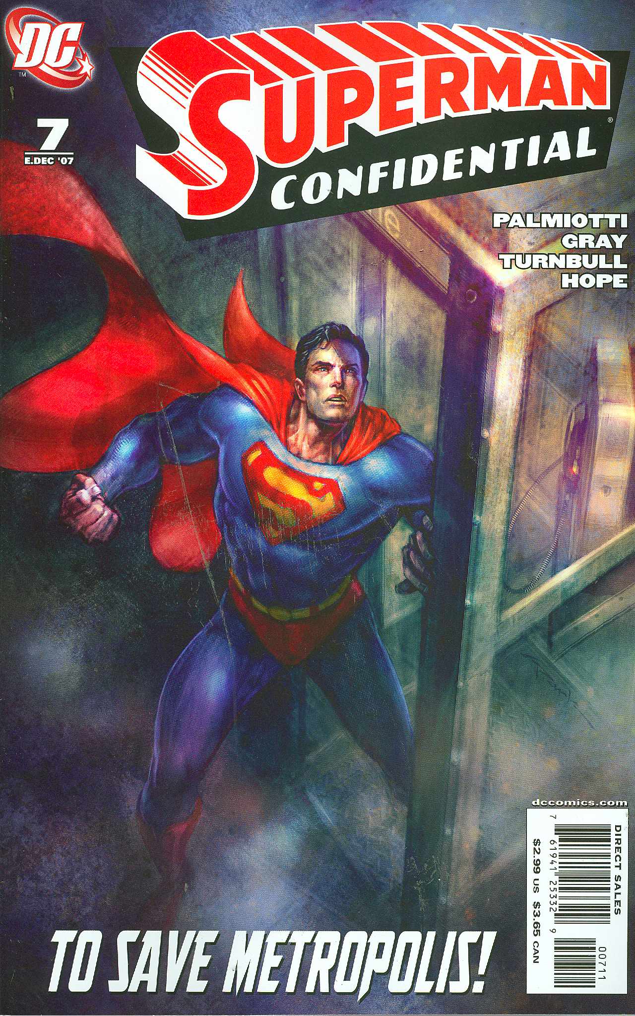 SUPERMAN CONFIDENTIAL #7 2007 Superman DC COMICS