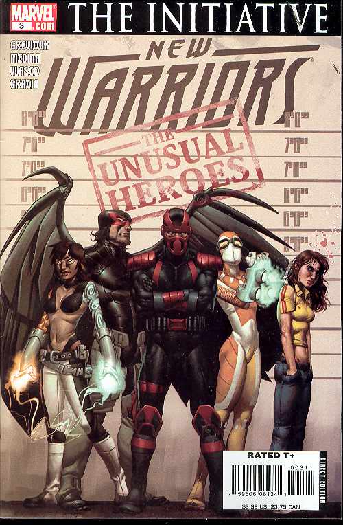 NEW WARRIORS #3 2007 New Warriors MARVEL COMICS