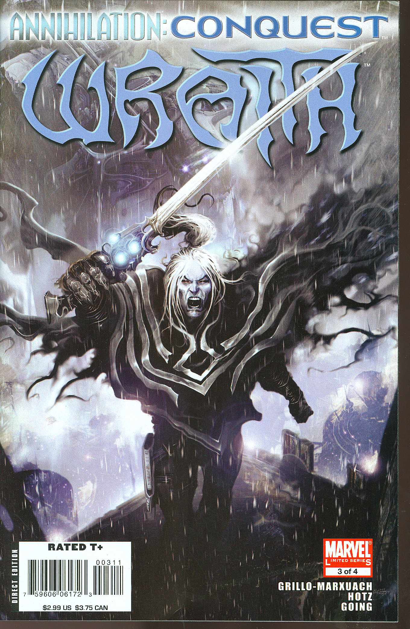 ANNIHILATION CONQUEST WRAITH #3 2007 Annihilation MARVEL COMICS