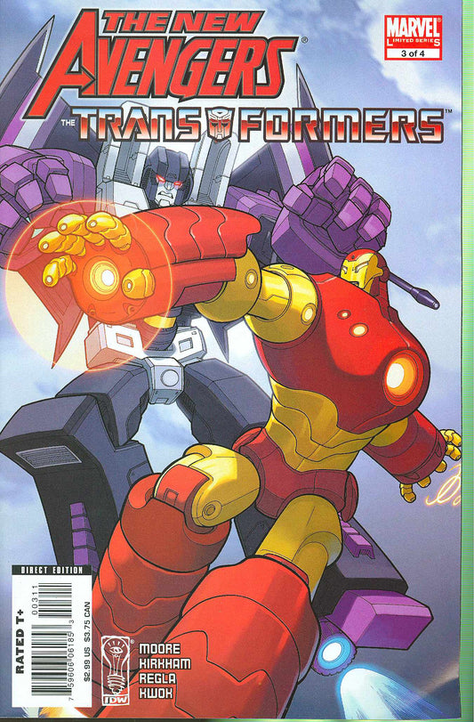 NEW AVENGERS TRANSFORMERS #3 (OF 4) 2007 New Avengers MARVEL COMICS   