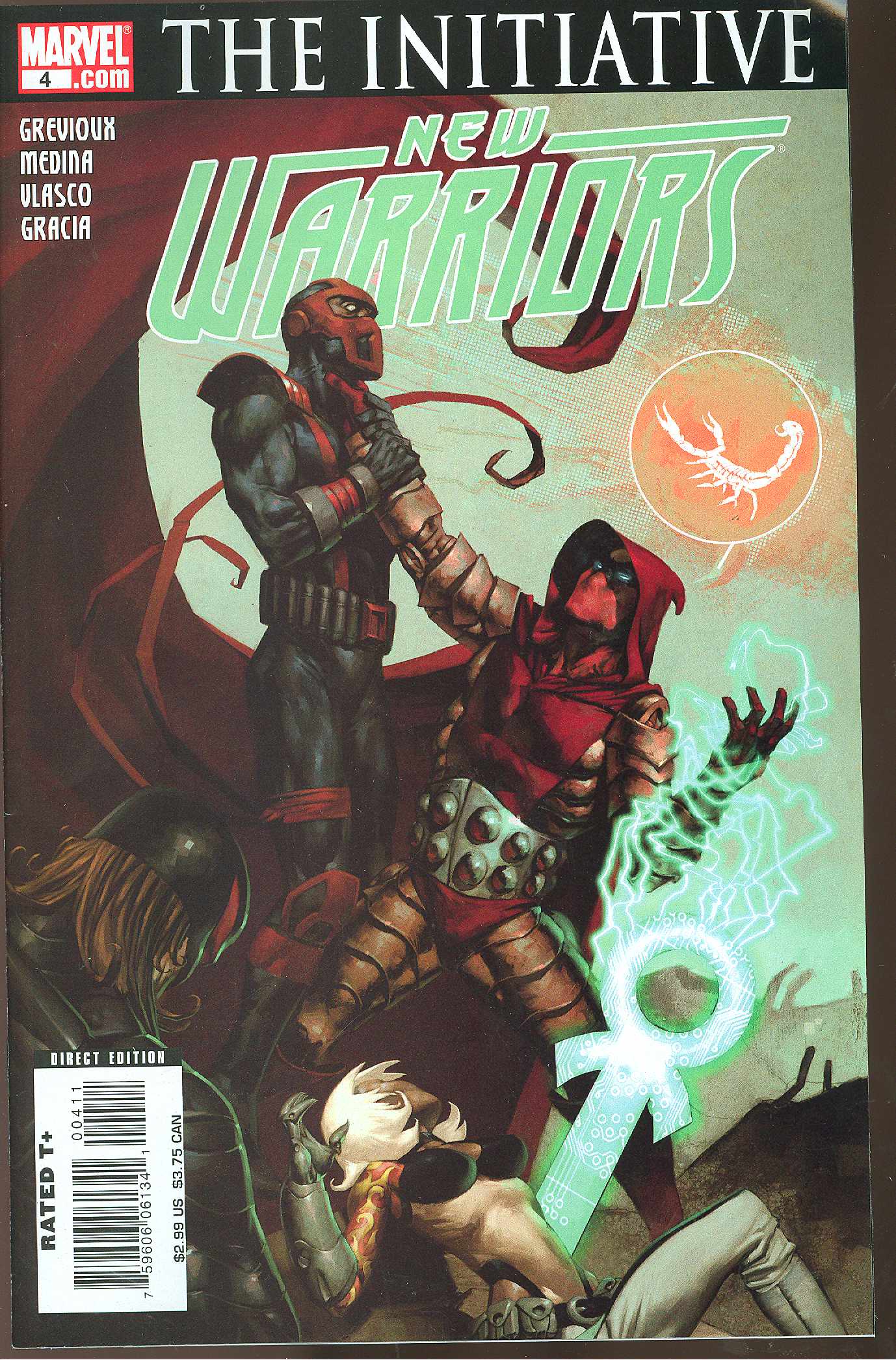 NEW WARRIORS #4 2007 New Warriors MARVEL COMICS