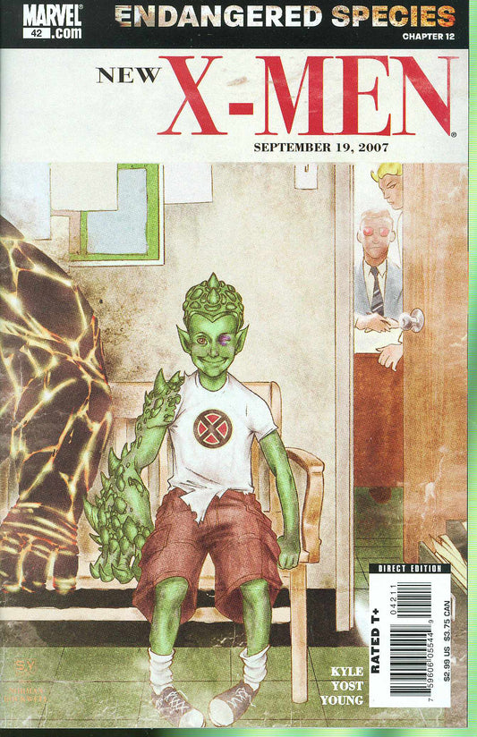 NEW X-MEN #42 2007 SKOTTIE YOUNG HOMAGE New X-Men MARVEL COMICS