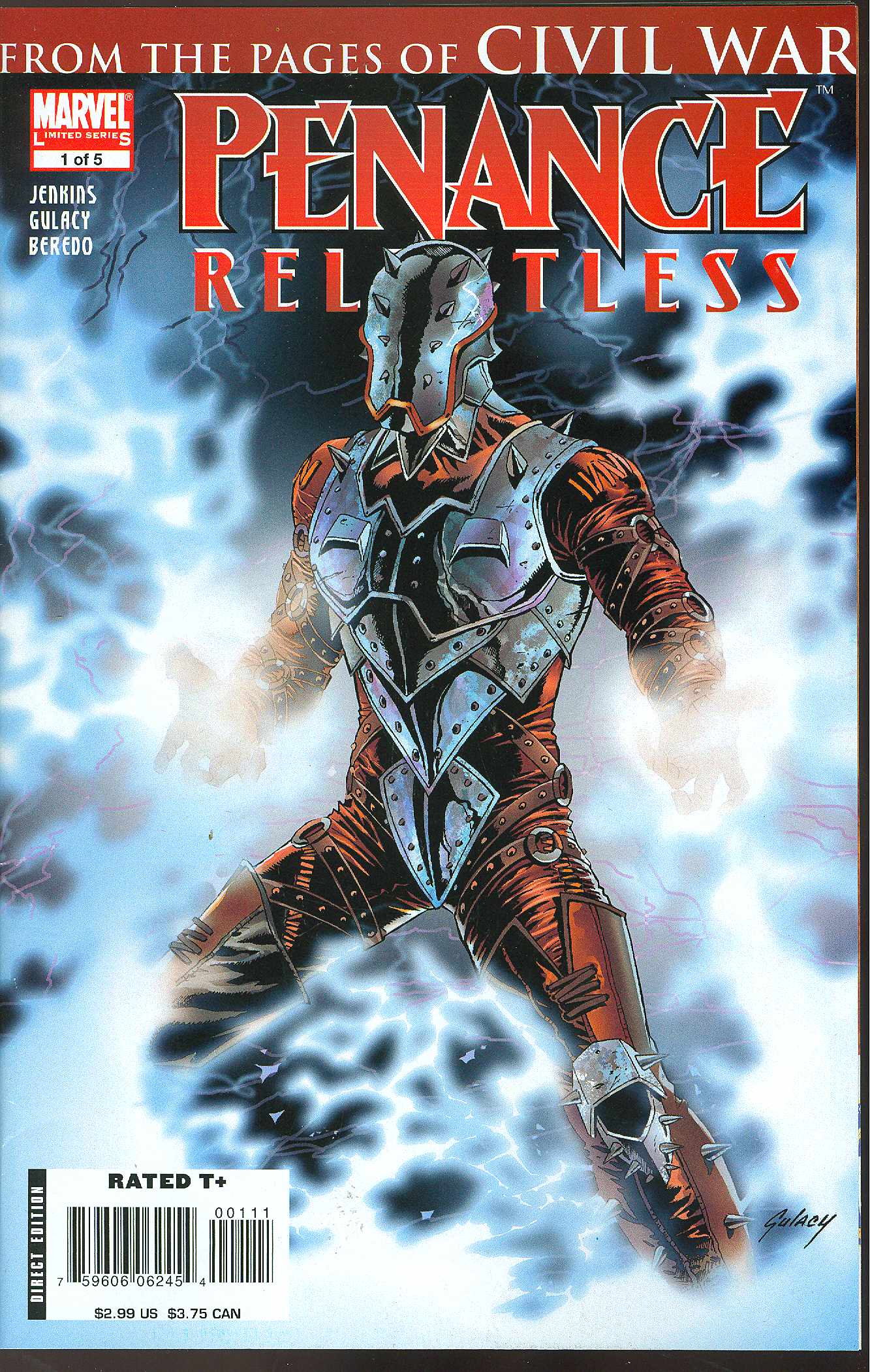PENANCE RELENTLESS #1 2007 Amazing Spider-Man MARVEL COMICS