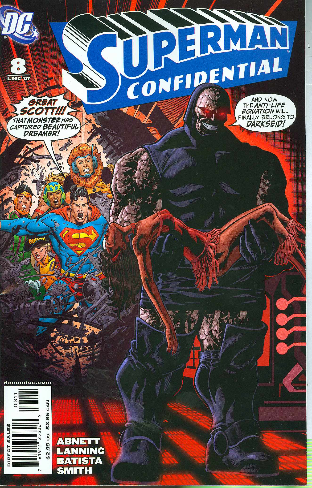 SUPERMAN CONFIDENTIAL #8 2007 Superman DC COMICS