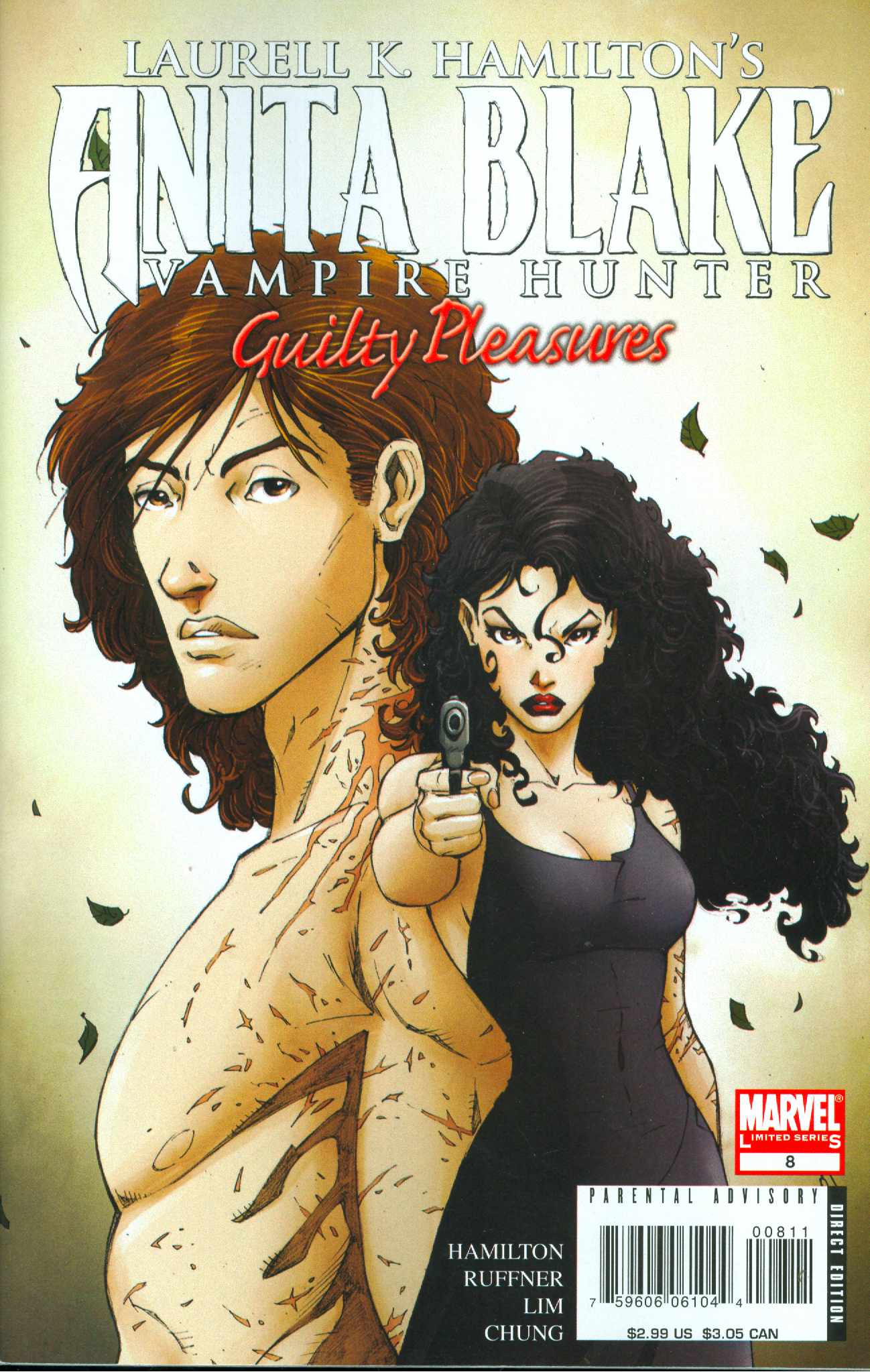 ANITA BLAKE VAMPIRE HUNTER GUILTY PLEASURES #8 2008 MARVEL COMICS