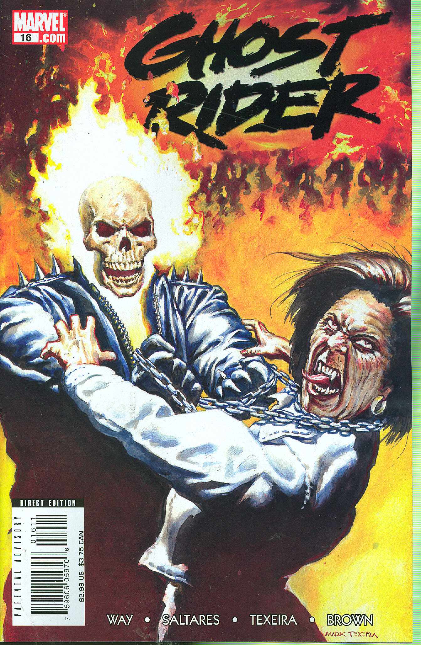 GHOST RIDER #16 2007 Ghost Rider MARVEL COMICS