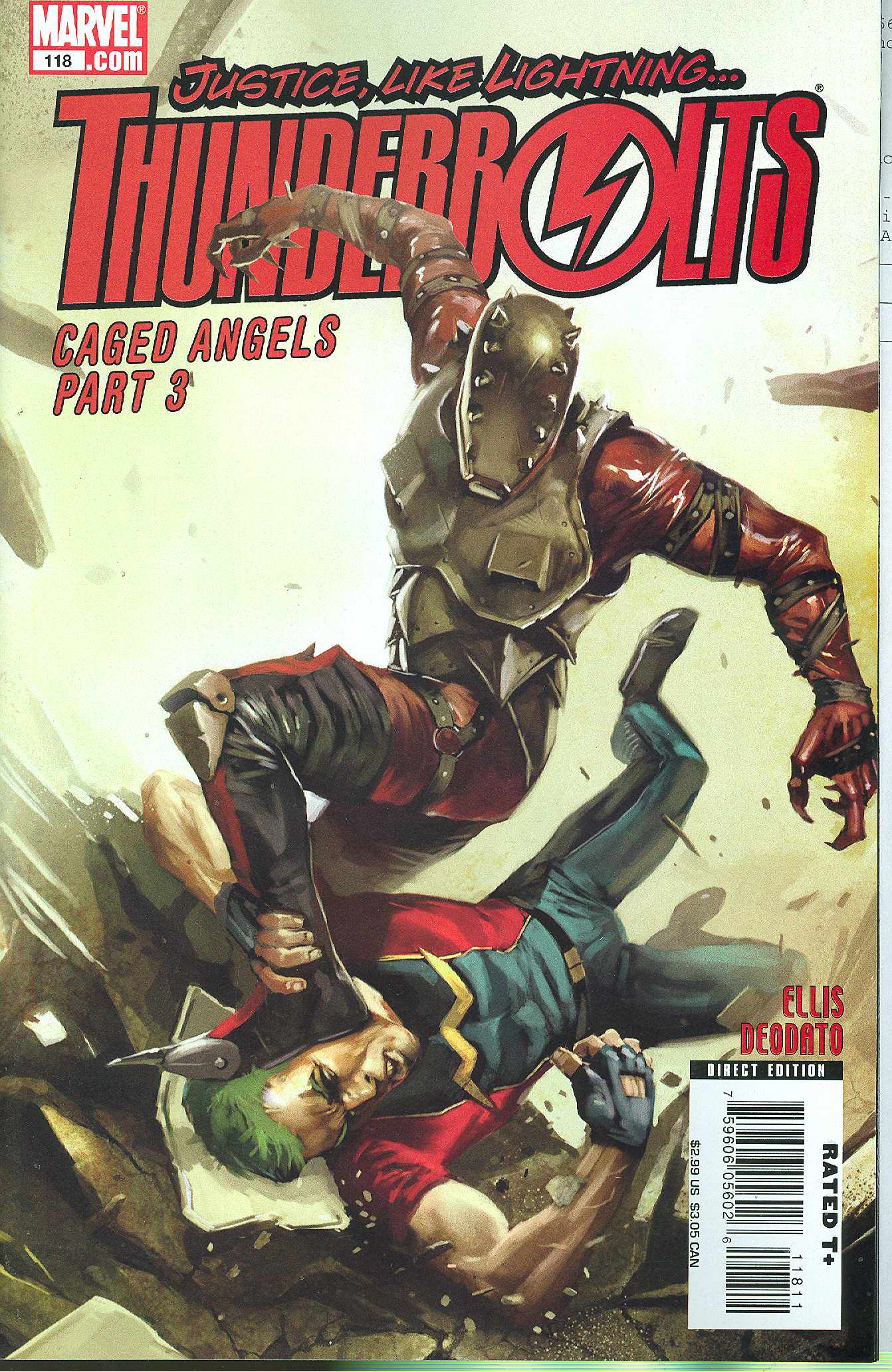 THUNDERBOLTS #118 2008 Thunderbolts MARVEL COMICS