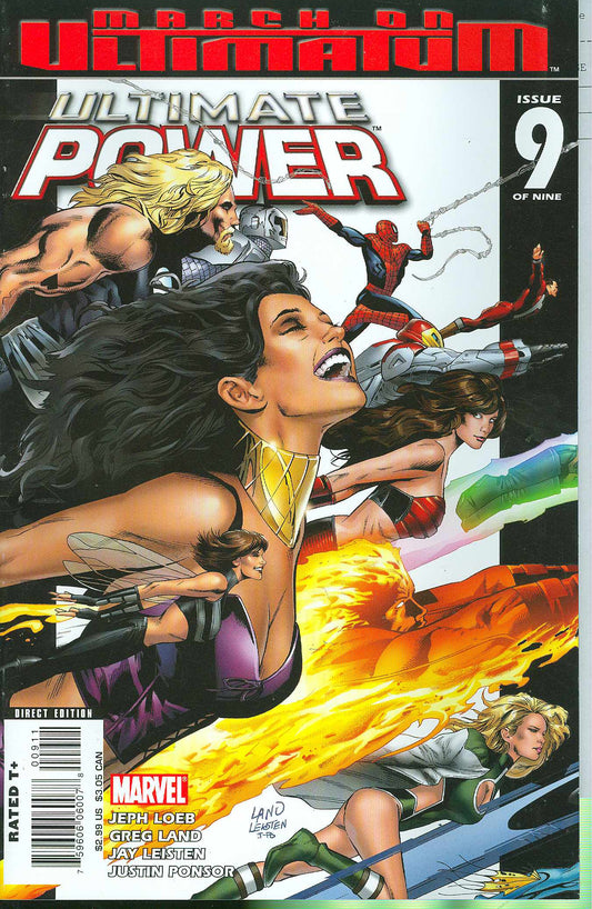 ULTIMATE POWER #9 2007 Avengers MARVEL COMICS   