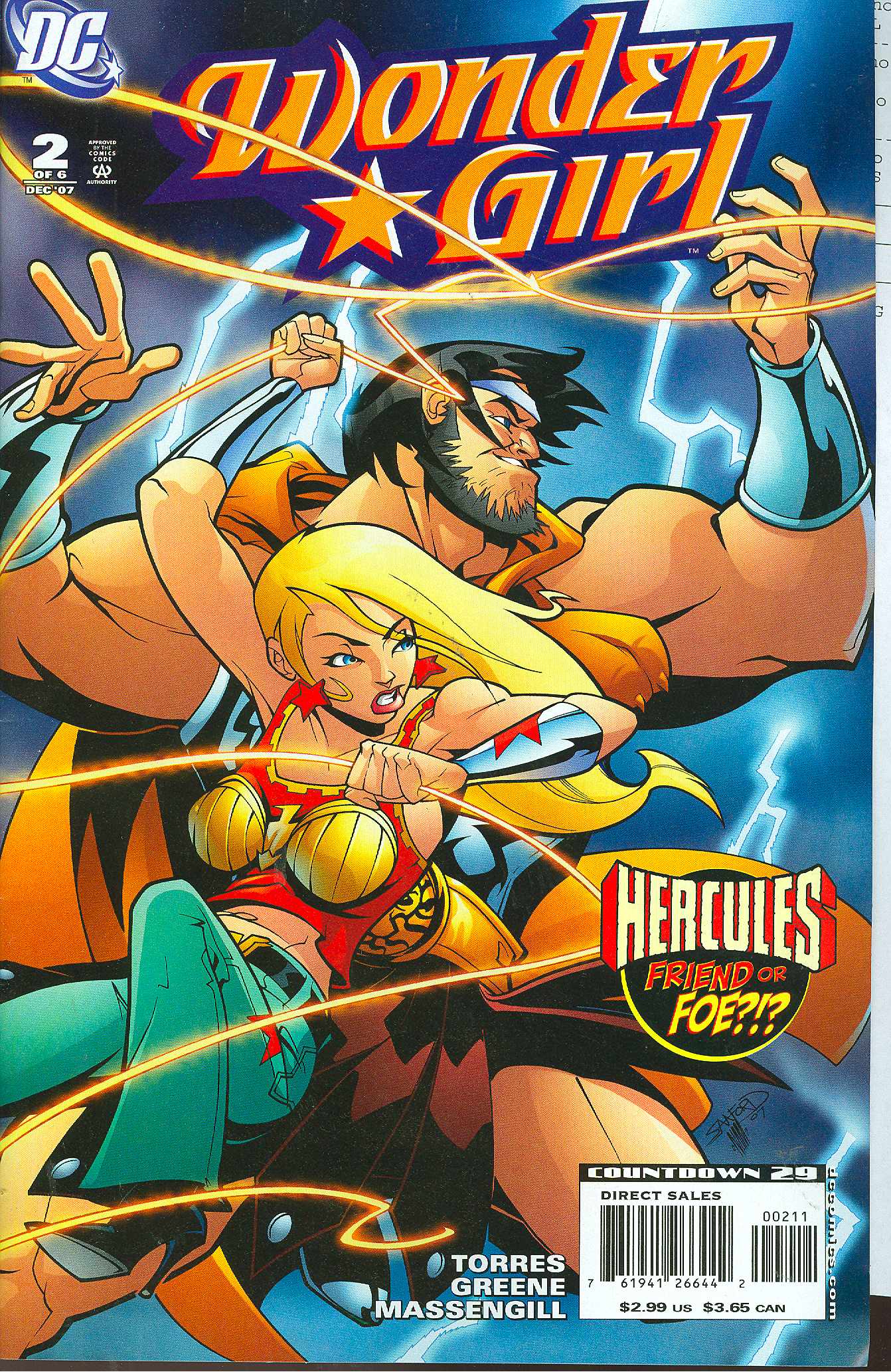 WONDER GIRL #2 2007 Wonder Woman DC COMICS