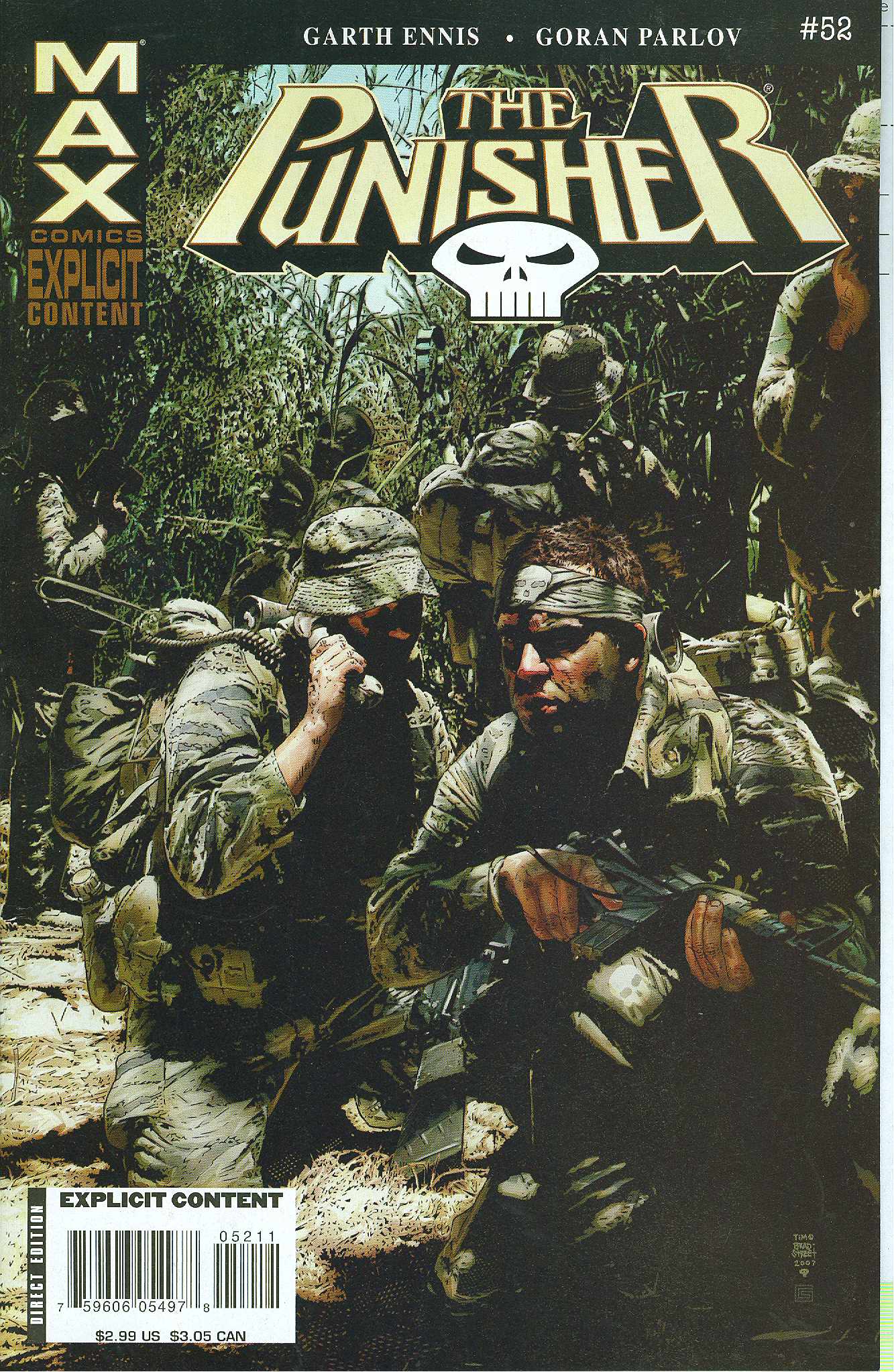 PUNISHER MAX #52 2007 Punisher MARVEL COMCS