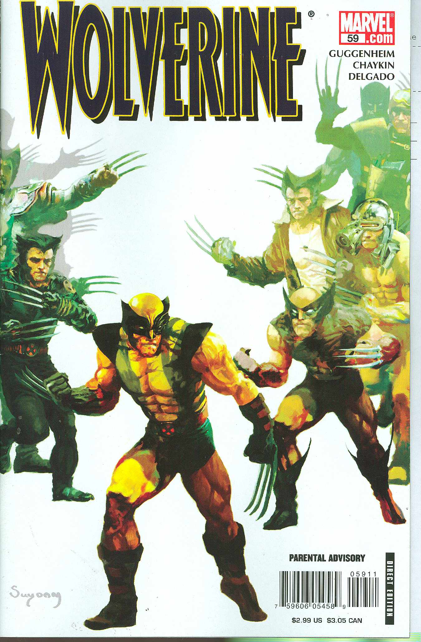 WOLVERINE #59 2007 Wolverine MARVEL COMICS   