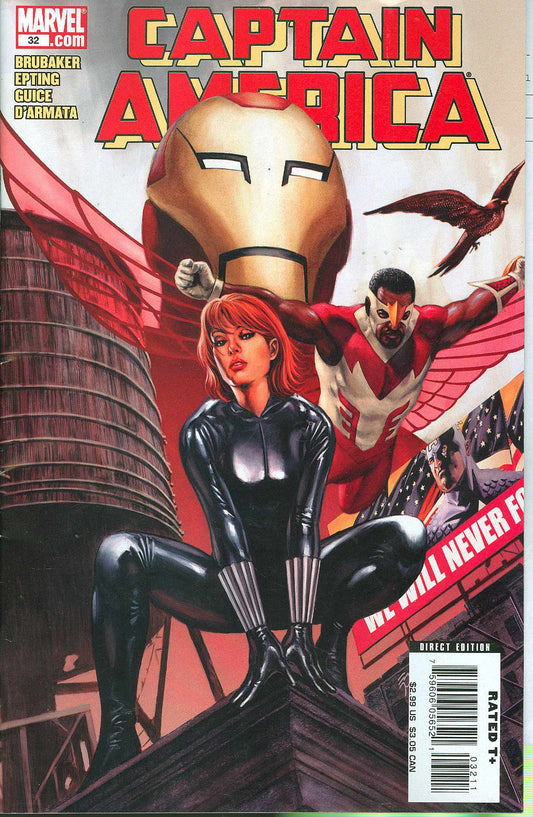 CAPTAIN AMERICA #32 2007 Captain America MARVEL COMICS