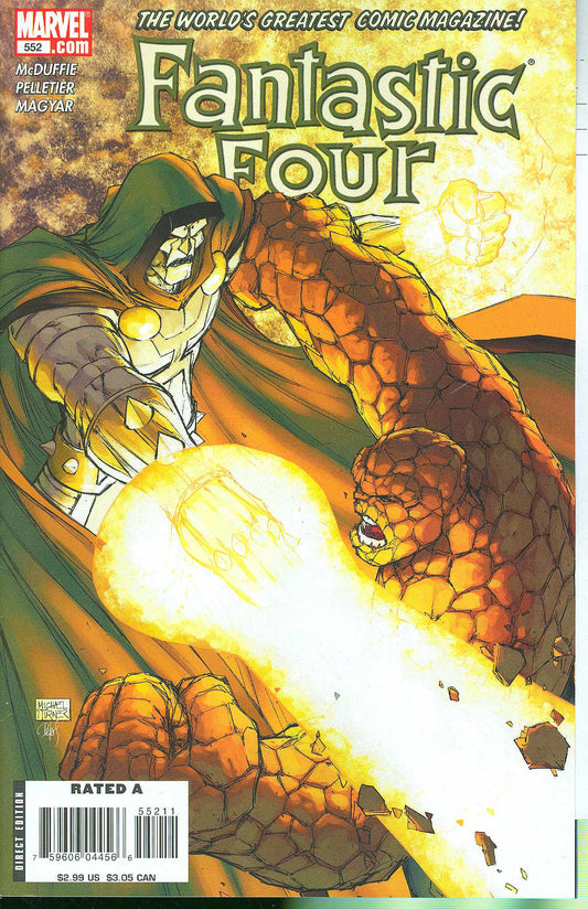 FANTASTIC FOUR #552 2007 Fantastic Four MARVEL COMICS
