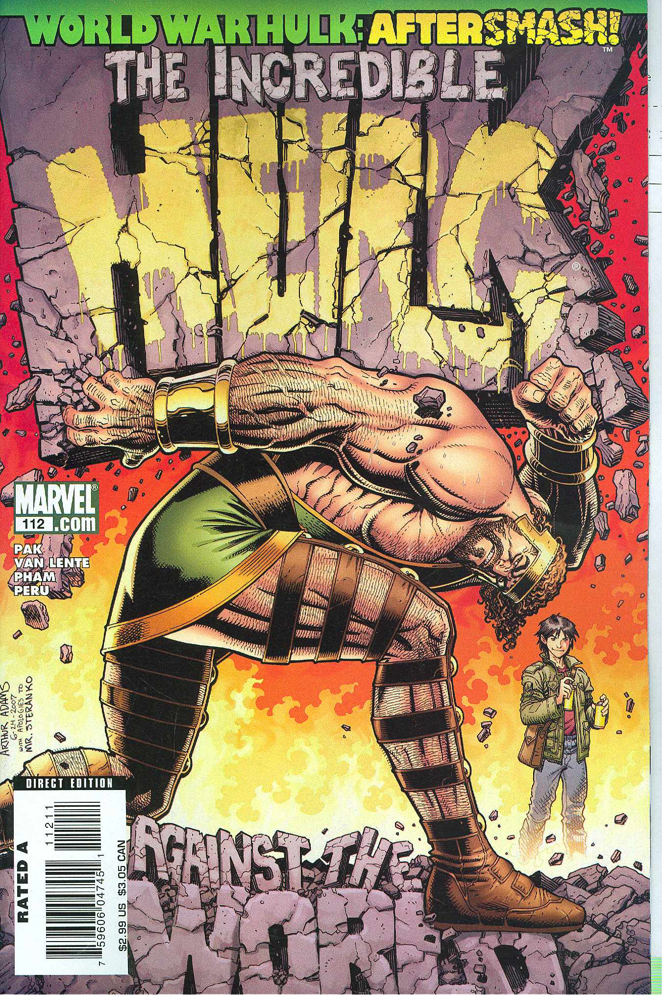 INCREDIBLE HULK #112 2007 HOMAGE Incredible Hulk MARVEL COMICS
