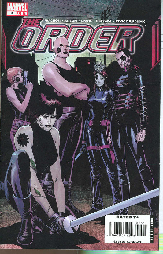ORDER #5 2007 MARVEL COMCS