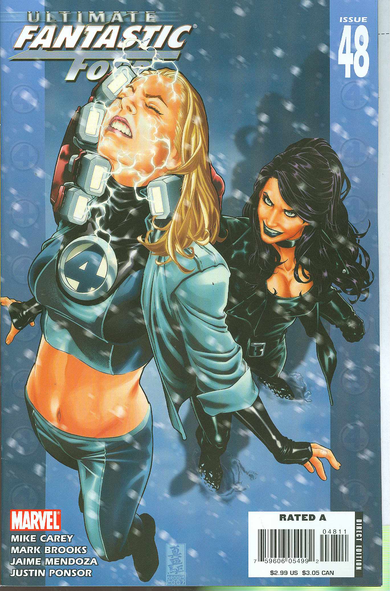 ULTIMATE FANTASTIC FOUR #48 MARK BROOKS COVER 2007 Ultimate Fantastic Four MARVEL COMICS   