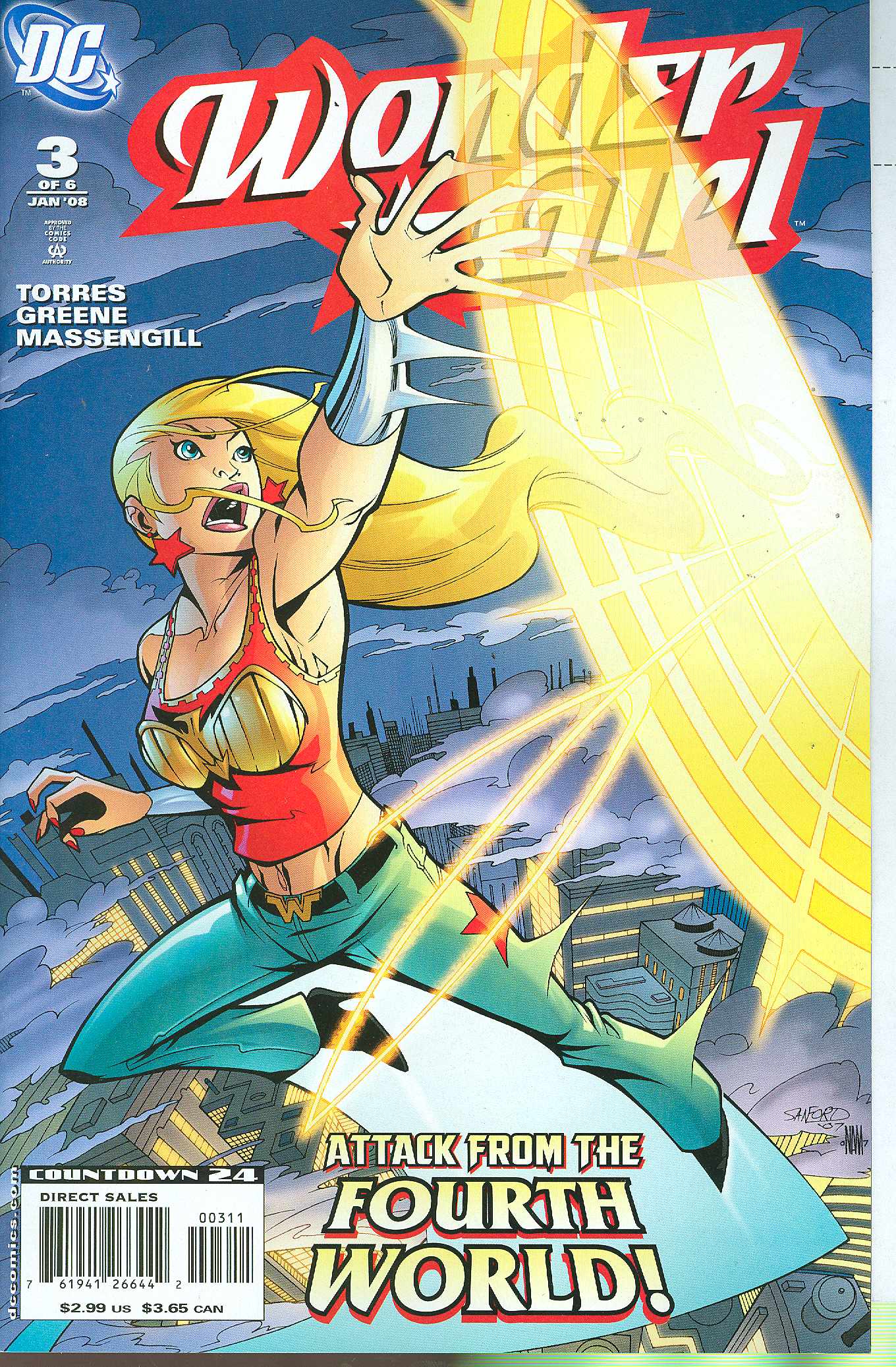 WONDER GIRL #3 2007 Wonder Woman DC COMICS