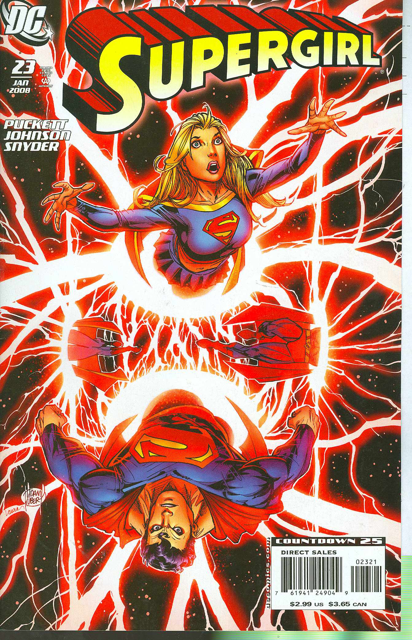 SUPERGIRL #23 KUBERT 1:10 2007 Supergirl DC COMICS