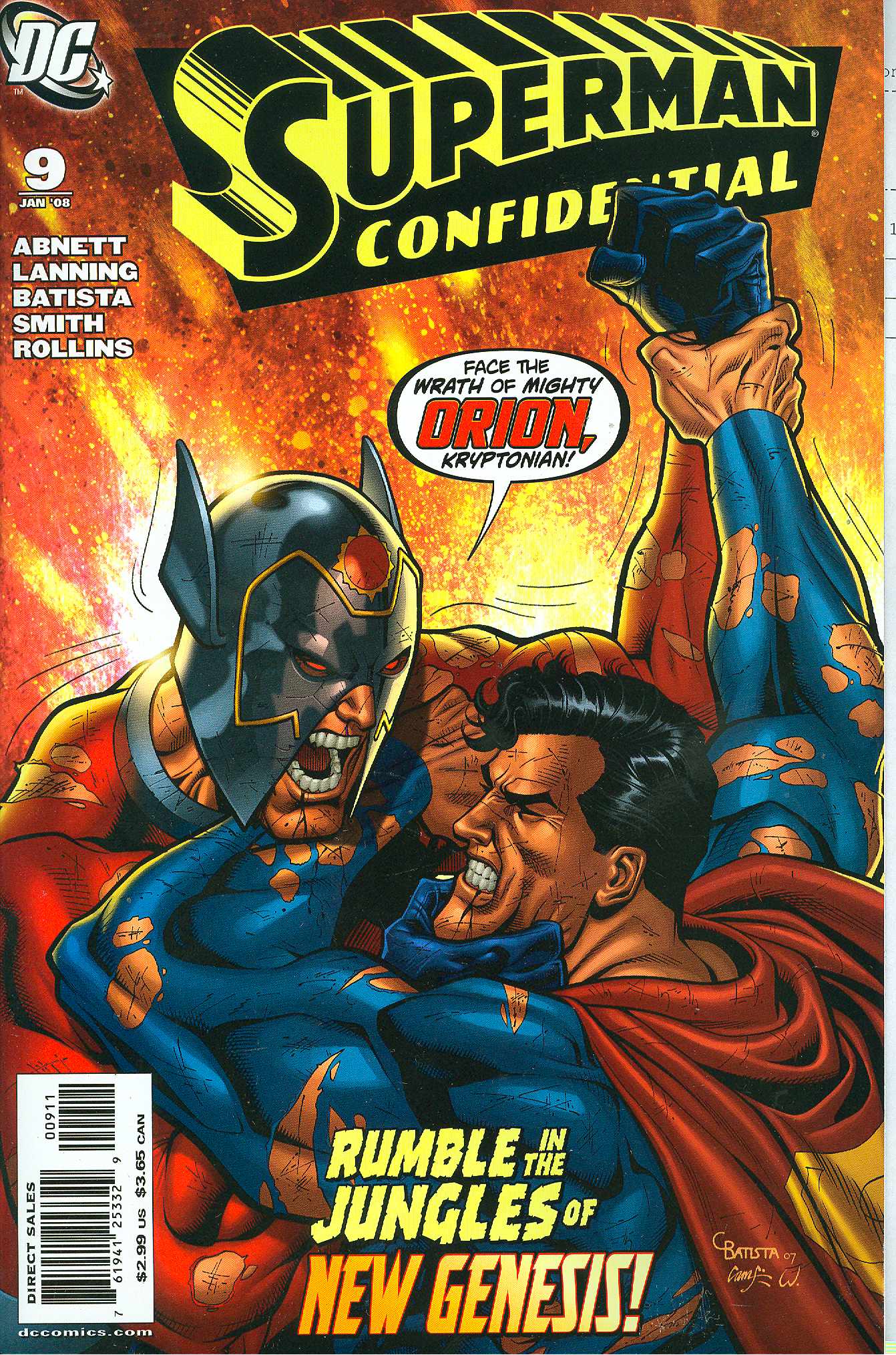 SUPERMAN CONFIDENTIAL #9 2007 Superman DC COMICS