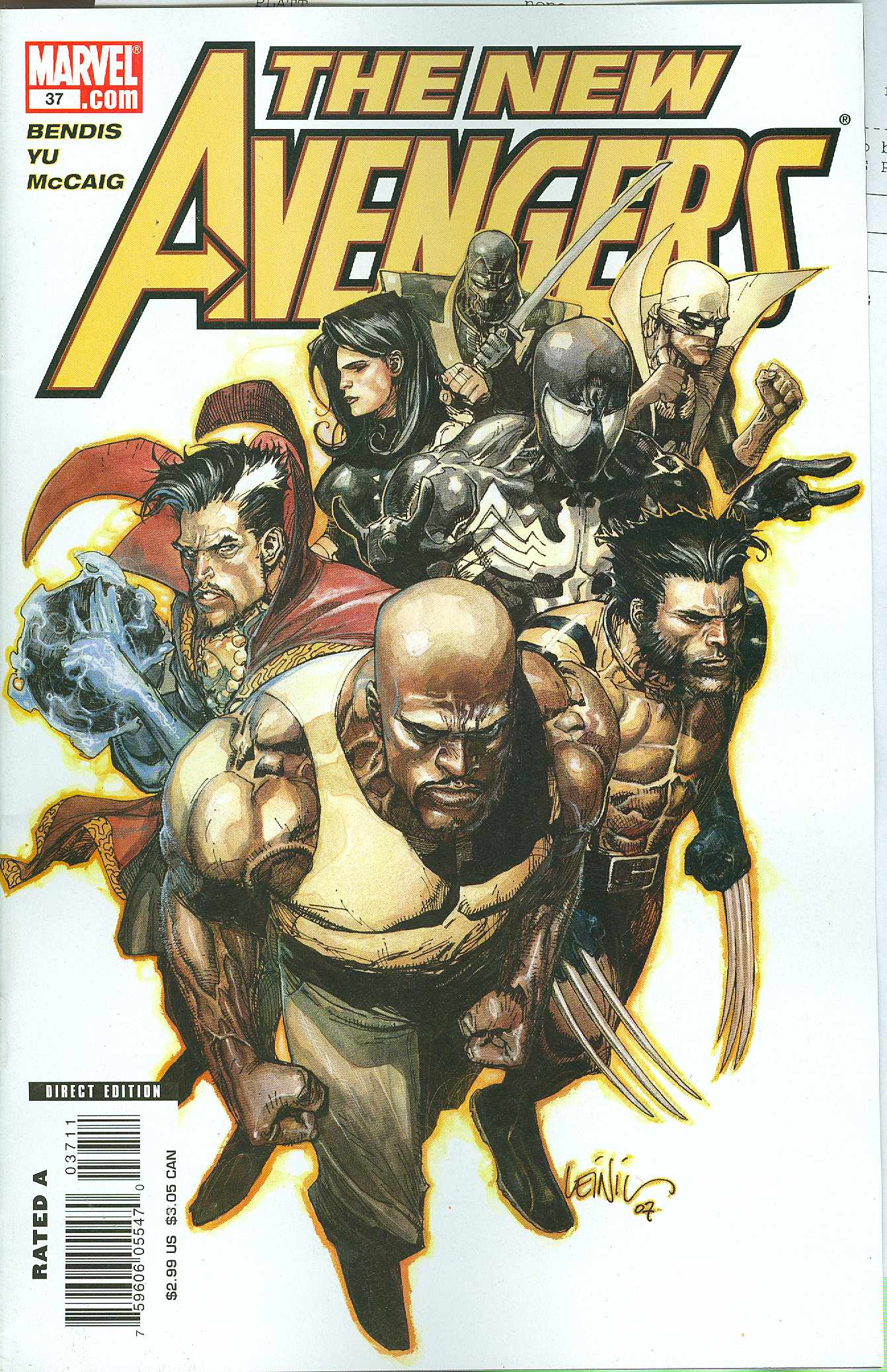 NEW AVENGERS #37 2007 New Avengers MARVEL COMICS