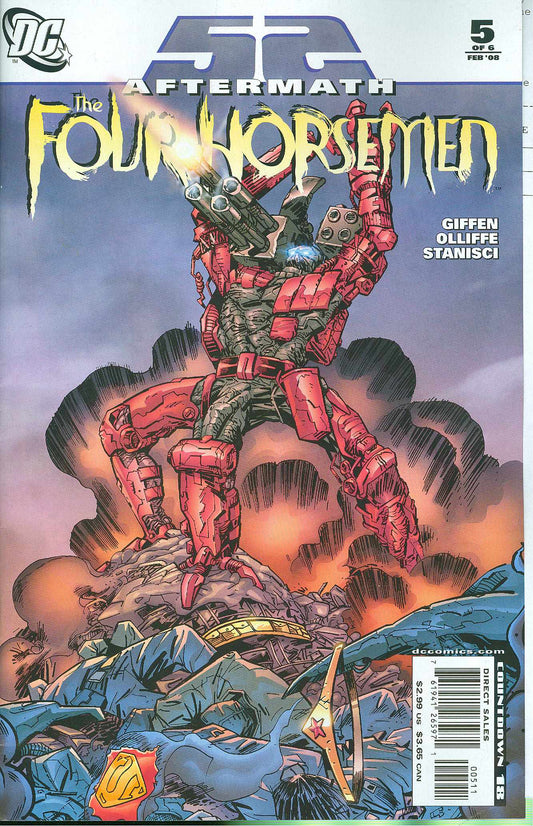 52 AFTERMATH THE FOUR HORSEMEN #5 2007 52 DC COMICS
