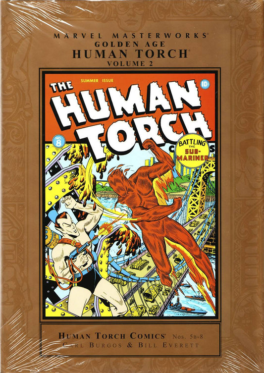 MMW GOLDEN AGE HUMAN TORCH HC VOL 02 Fantastic Four MARVEL COMICS