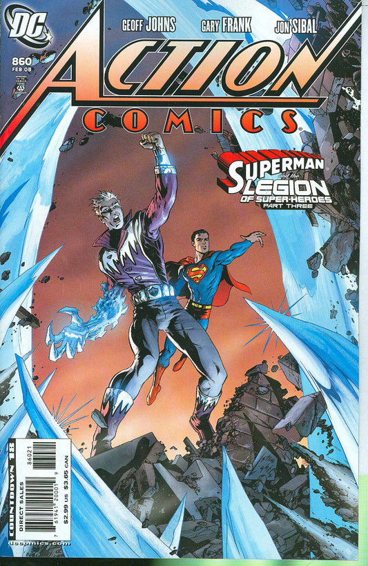 ACTION COMICS #860 1:10 VARIANT 2007 Action Comics DC COMICS