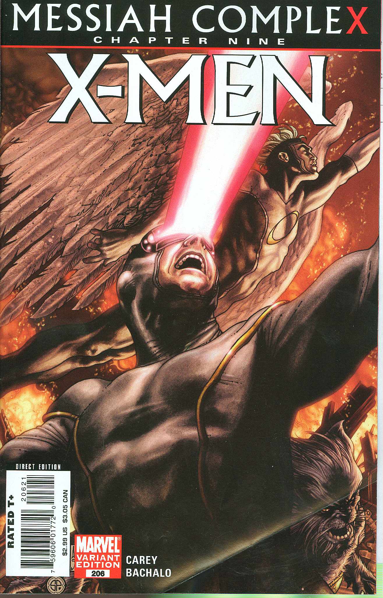 X-MEN #206 1:15 BIANCHI VARIANT MC 2007 X-Men MARVEL COMICS   