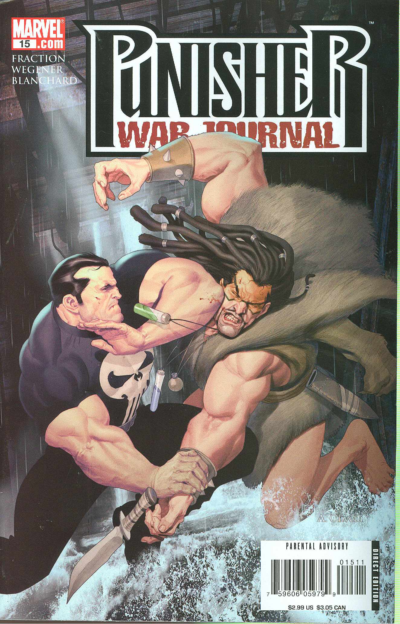 PUNISHER WAR JOURNAL #15 2007 Punisher MARVEL COMICS