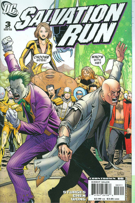 SALVATION RUN #3 (OF 7) 2008 Salvation Run DC COMICS