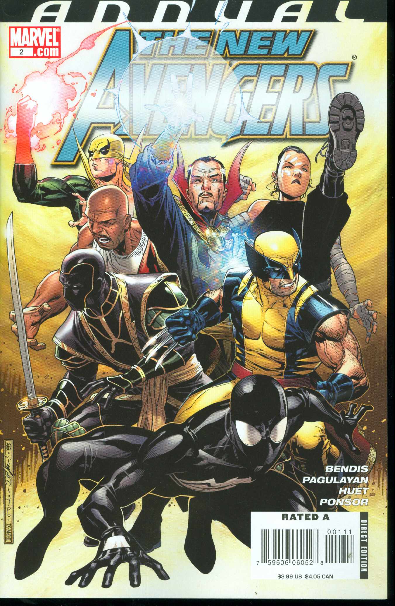 NEW AVENGERS ANNUAL #2 2008 New Avengers MARVEL COMICS
