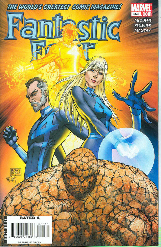 FANTASTIC FOUR #553 2008 Fantastic Four MARVEL COMICS