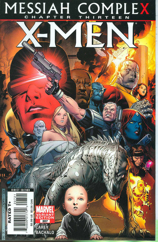 X-MEN #207 CHEUNG 1:10 VARIANT MC 2007 X-Men MARVEL COMICS   