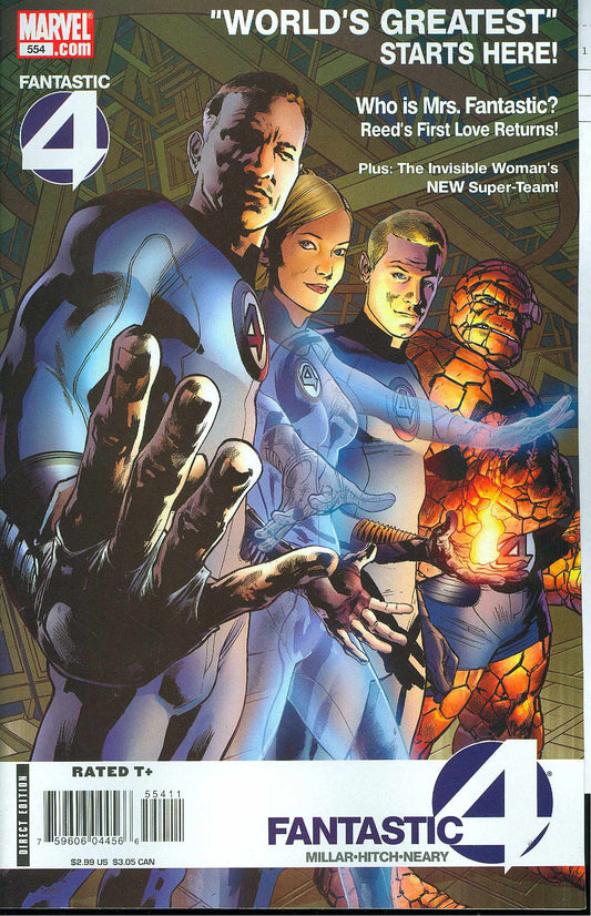 FANTASTIC FOUR #554 2008 Fantastic Four MARVEL COMICS