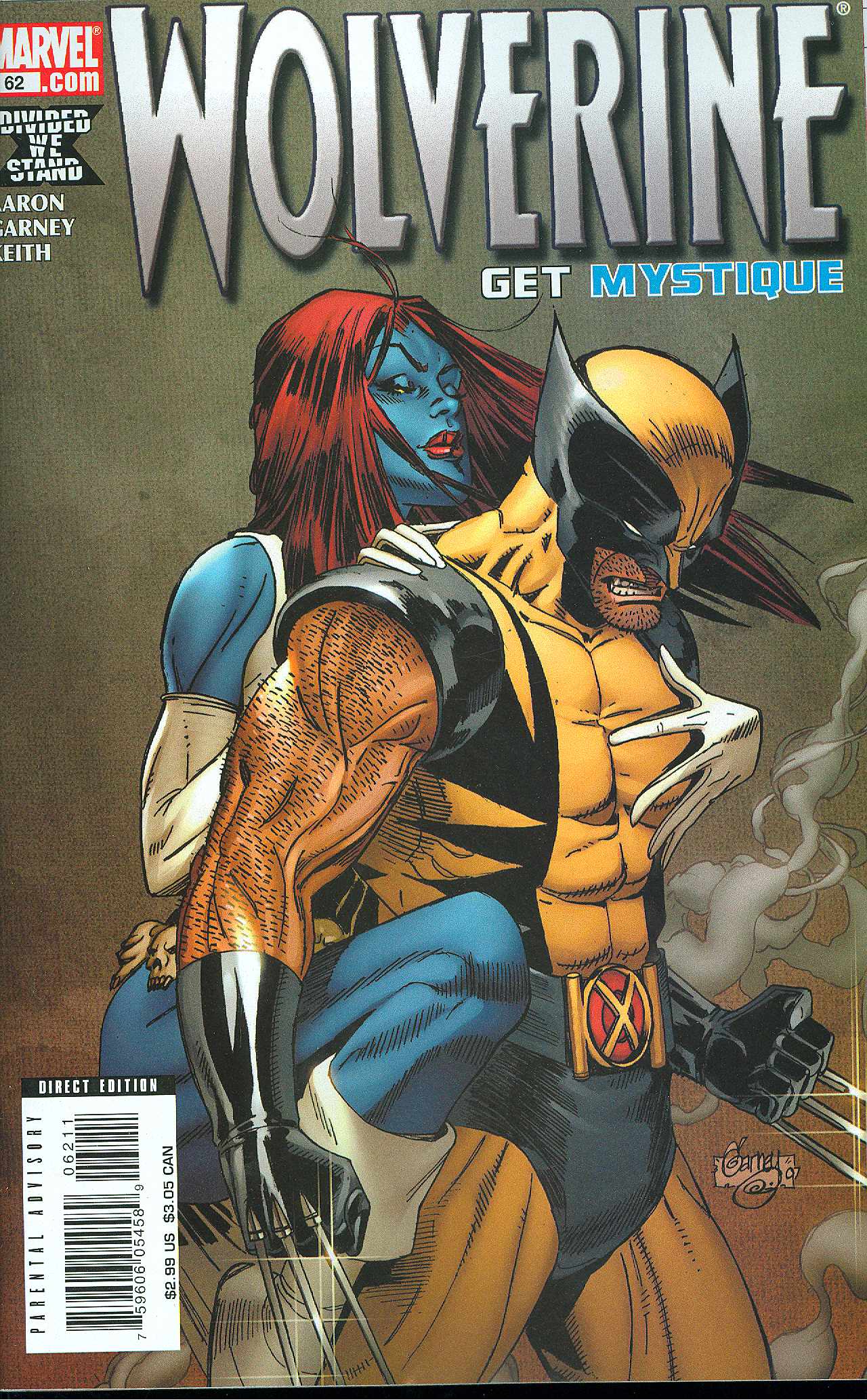 WOLVERINE #62 2008 Wolverine MARVEL COMICS   