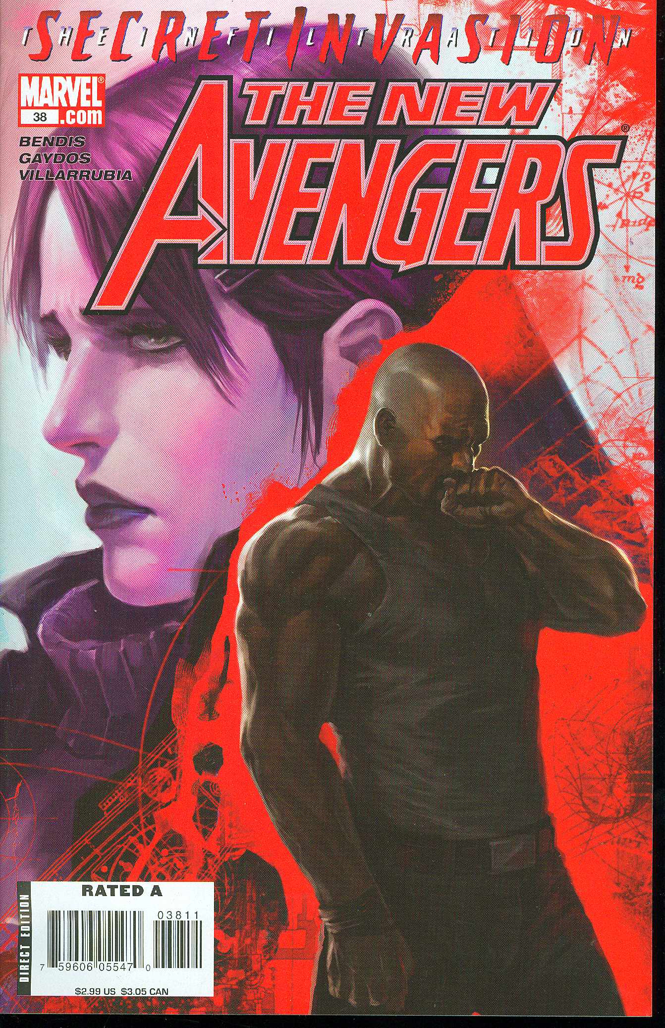NEW AVENGERS #38 2008 New Avengers MARVEL COMICS