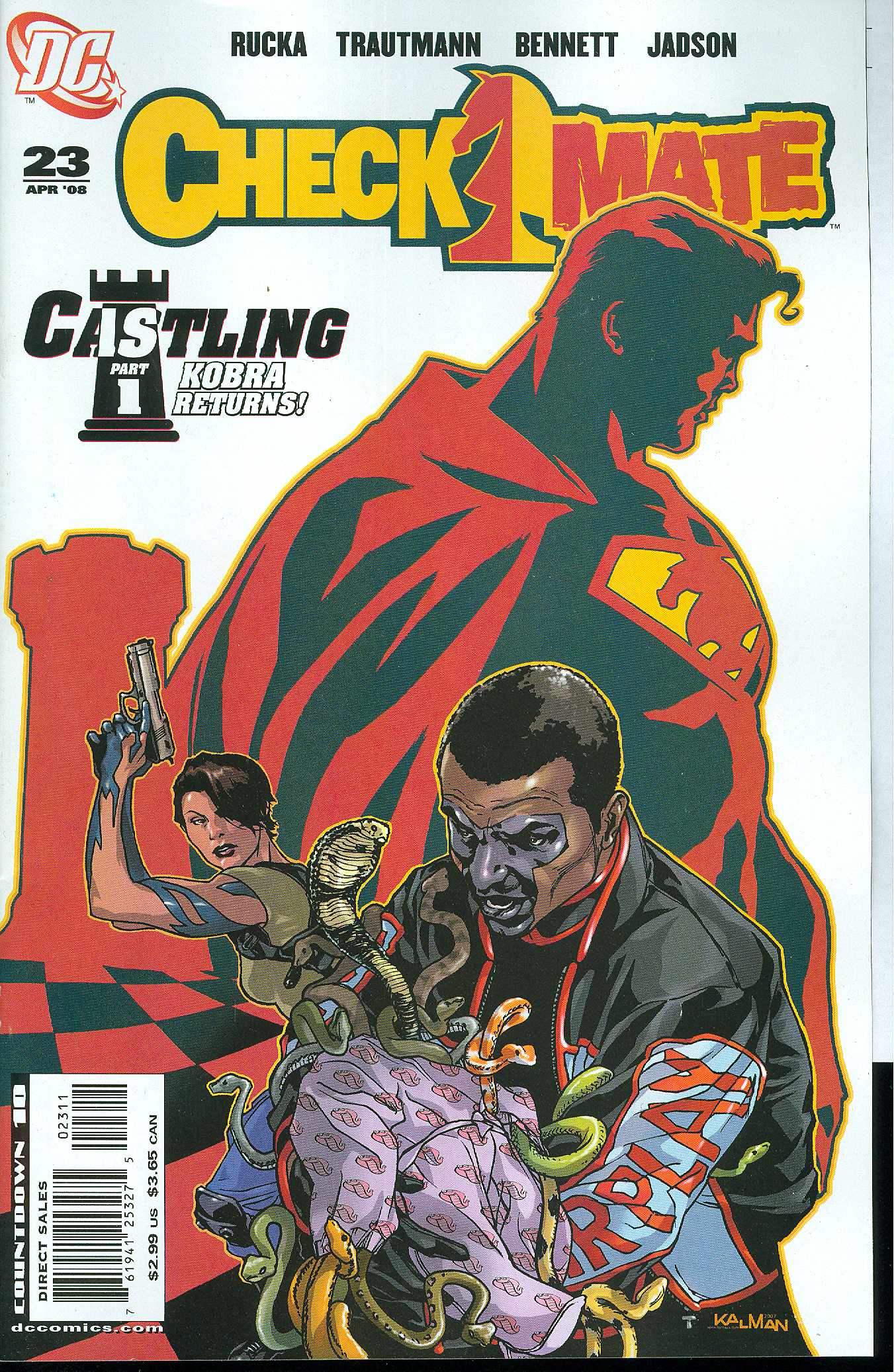 CHECKMATE #23 2008 Checkmate DC COMICS