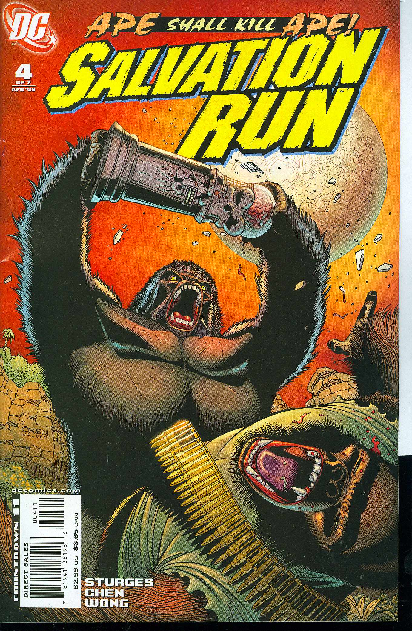 SALVATION RUN #4 (OF 7) 2008 Salvation Run DC COMICS