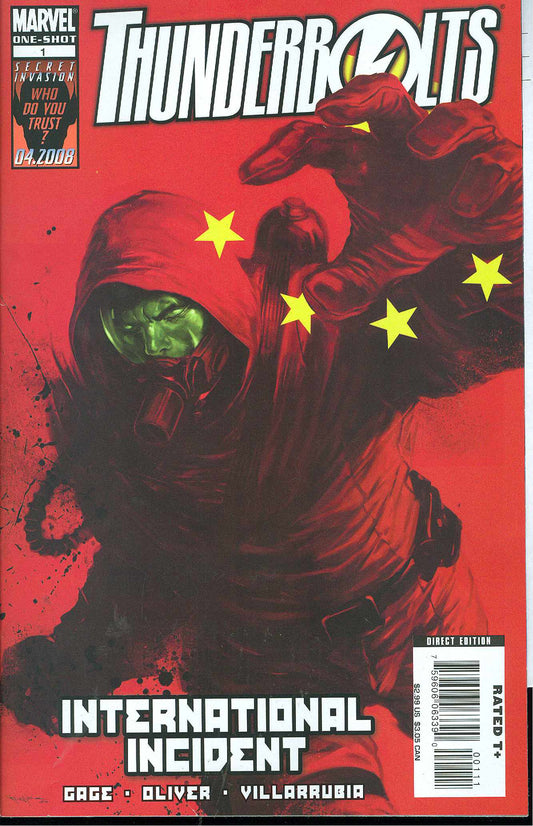 THUNDERBOLTS INTERNATIONAL INCIDENT ONE SHOT 2008 Thunderbolts MARVEL COMICS
