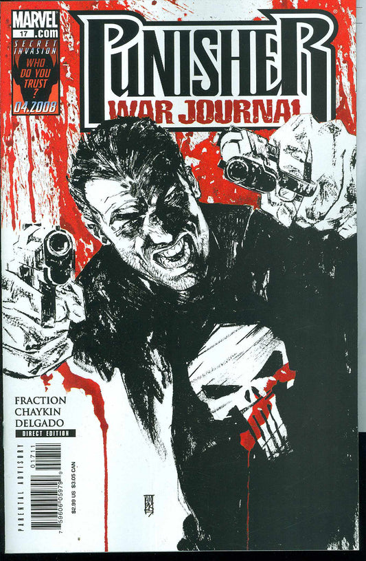 PUNISHER WAR JOURNAL #17 2008 Punisher MARVEL COMICS