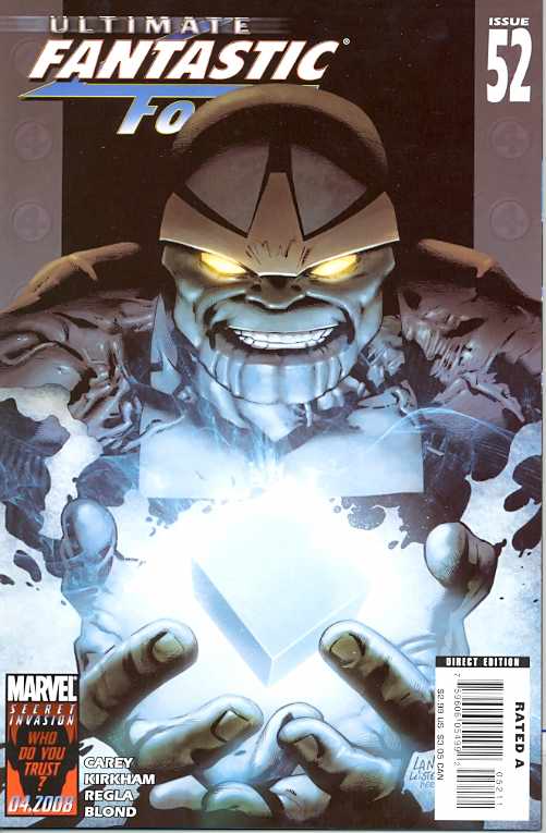 ULTIMATE FANTASTIC FOUR #52 2008 Ultimate Fantastic Four MARVEL COMICS   