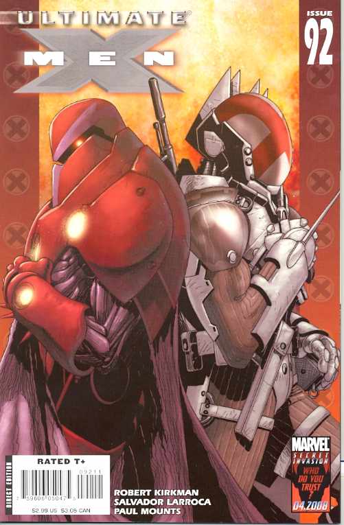 ULTIMATE X-MEN #92 2008 Ultimate X-Men MARVEL COMICS