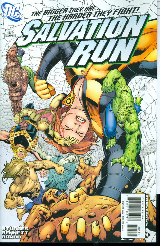 SALVATION RUN #5 (OF 7) 2008 Salvation Run DC COMICS