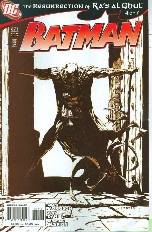 BATMAN #671 2ND PRINT VARIANT 2008 Batman DC COMICS