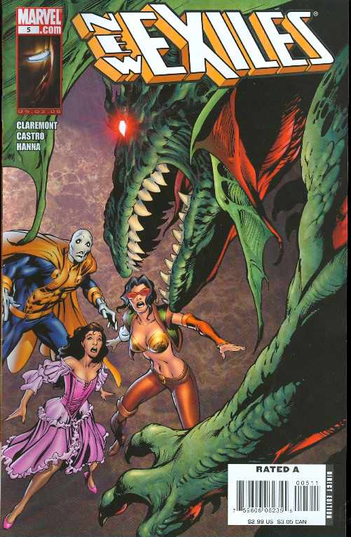 NEW EXILES #5 2008 New Exiles MARVEL COMICS