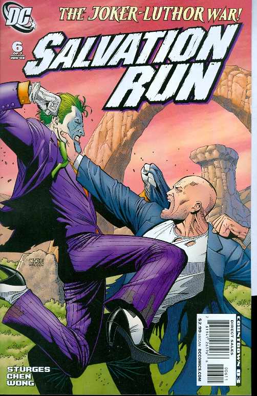 SALVATION RUN #6 (OF 7) 2008 Salvation Run DC COMICS